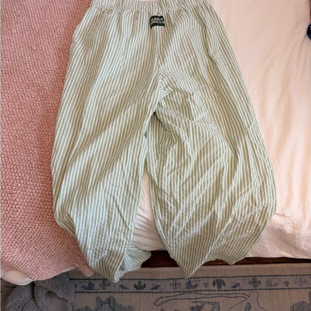 Daily drills poplin resort pants seersucker